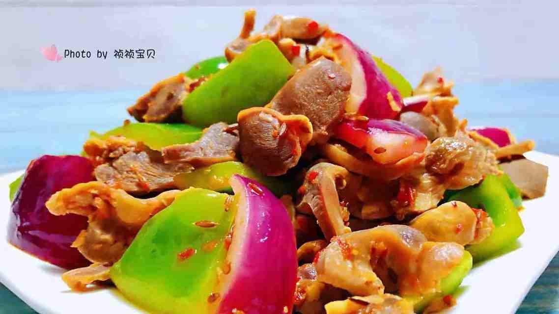 孜然老醋鸡胗的制作方法（颠覆你对鸡胗的认知！孜然老醋鸡胗教学）
