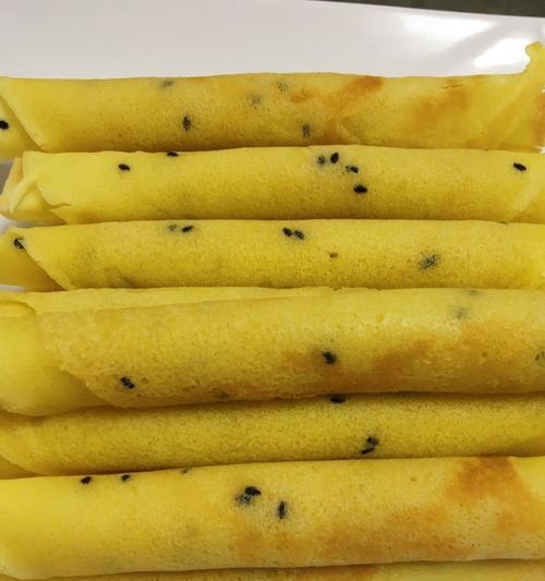 手工制作芝麻酥脆蛋卷（传统美食回归现代厨房，健康营养无添加）