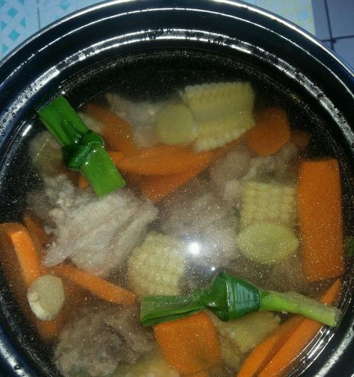 粤式靓汤胡萝卜玉米扇骨汤的制作方法（家庭制作方法，简单易学！）