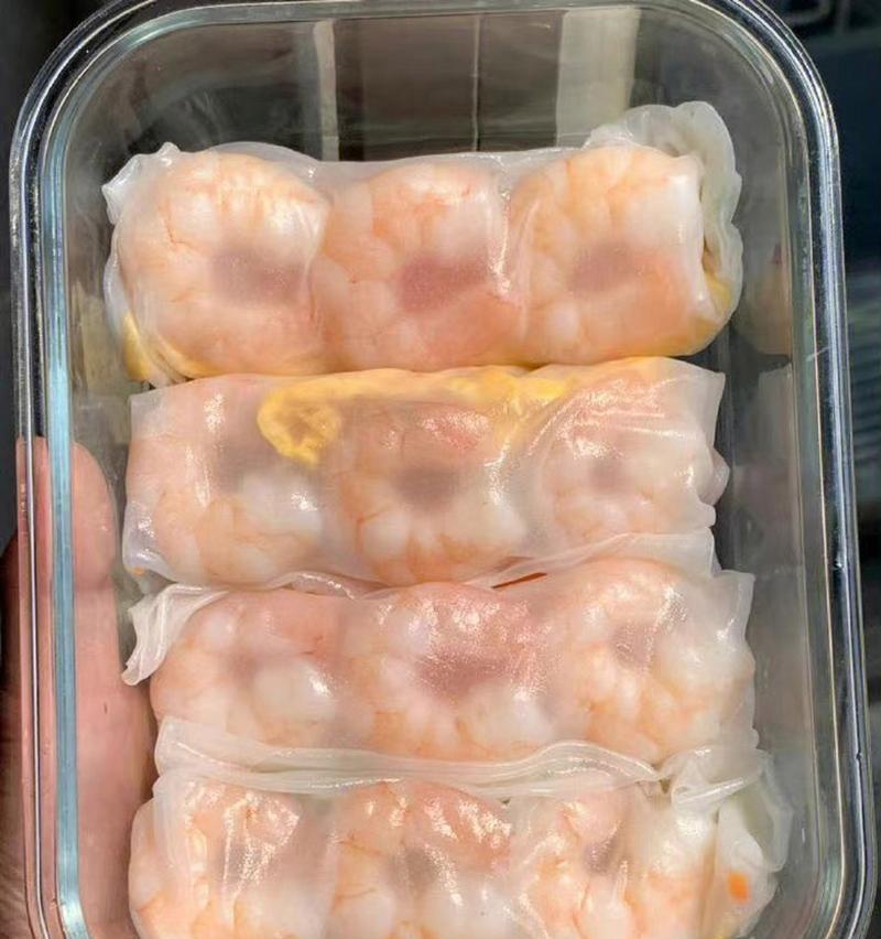 清爽美味的越式春卷皮明虾