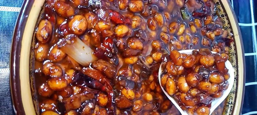 香菇芽菜煸芸豆的做法（以素食为主的家常菜）