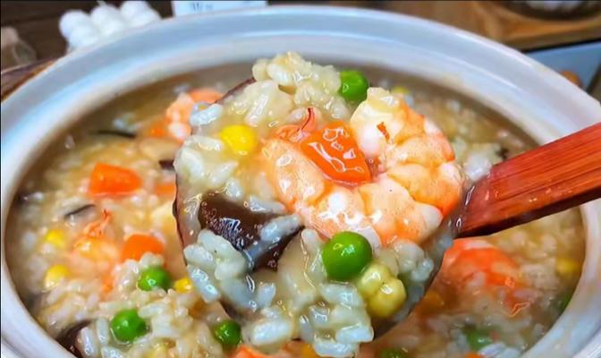 香菇甜玉米粥的做法（健康美味的营养早餐）