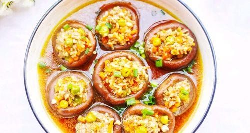香菇酿鹌鹑蛋——美味又养生（以香菇为主材）