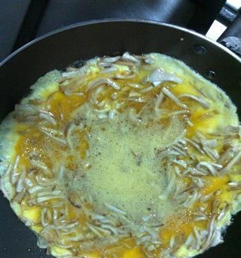 香菇煎蛋，家常美味（用一道简单的菜品）