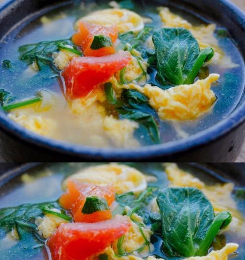 无油番茄蛋花汤的做法（健康）