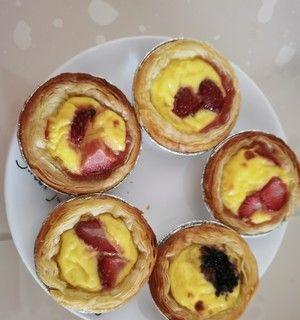 美味无淡奶油全蛋蛋挞的制作方法（快乐制作美味蛋挞）