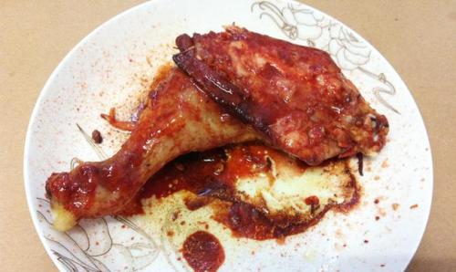 微波炉鸡腿（15分钟烤出口感酥脆多汁的健康料理）