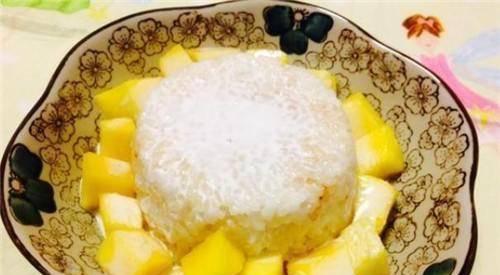 享受泰式风味-椰浆芒果糯米饭的制作方法