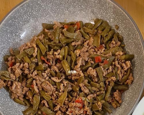 美味酸豇豆肉末的做法（家常菜谱）