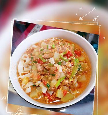 酸豆角肉丝面的家常做法（以地道的口味带你体验正宗的中式面食）
