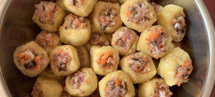 双酿油豆腐的制作方法（一份清香可口的双酿油豆腐）
