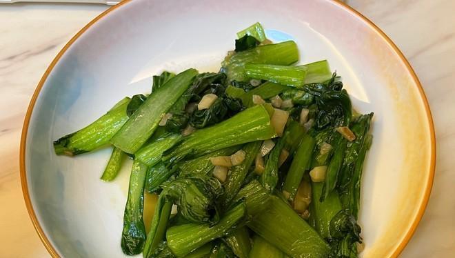 双冬扒青菜，清香鲜美再添营养（家庭必备）