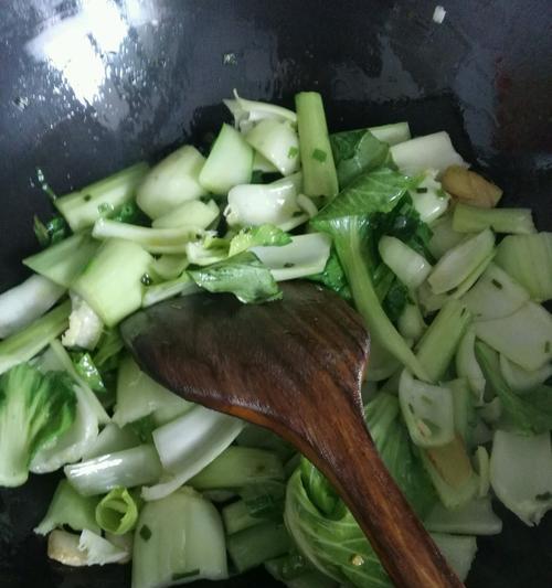 双冬扒青菜，清香鲜美再添营养（家庭必备）