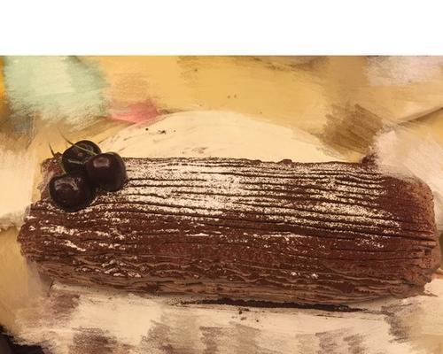 DIY圣诞树根蛋糕（用新鲜材料打造美味佳肴）