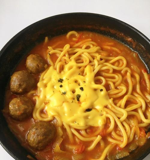 健康素食，蔬食咖哩刀削汤面（享受美味）