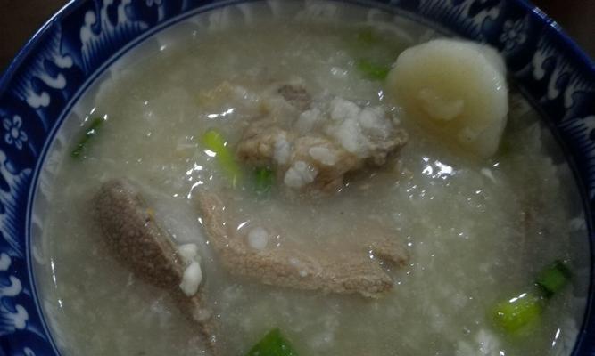 健康美味，以蔬菜猪肝粥为你补充充足营养（全面升级的健康早餐）