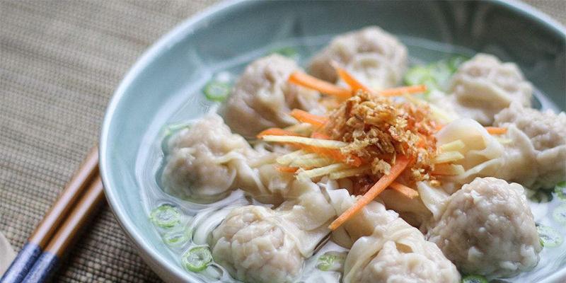 健康美味，以蔬菜皮混沌（废物利用）