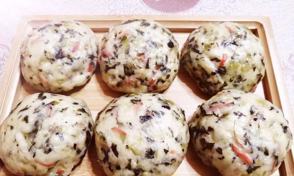 以蔬菜馒头一螃蟹馒头，营养又美味（做法详解）