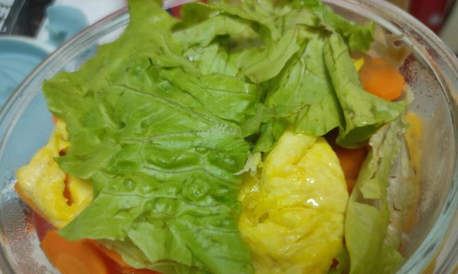 以蔬菜煎蛋为主的健康早餐（简单易学的营养美食）