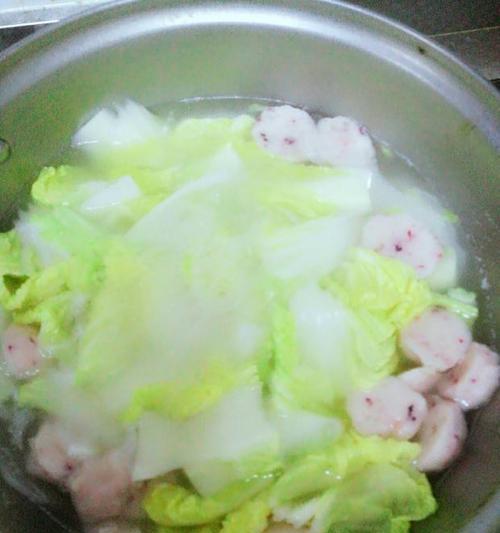 营养健康，蔬菜粉丝汤