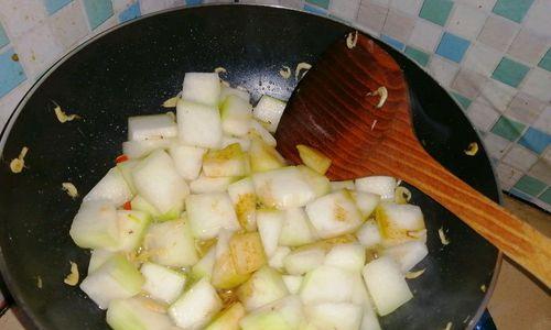 美味沙茶牛肉配虾米冬瓜（家庭美食）