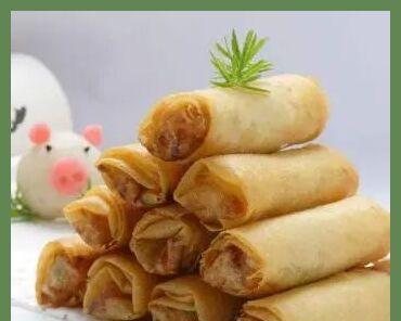 三鲜咸菜春卷——美味佳肴不容错过（用新鲜蔬菜和咸菜做春卷）