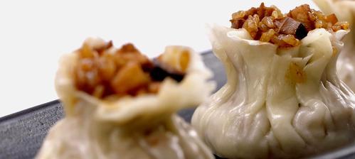 品尝美味三鲜烧麦（家庭制作）
