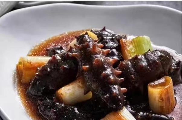 三鲜烧海参，鲜美可口，健康营养（海味美食）