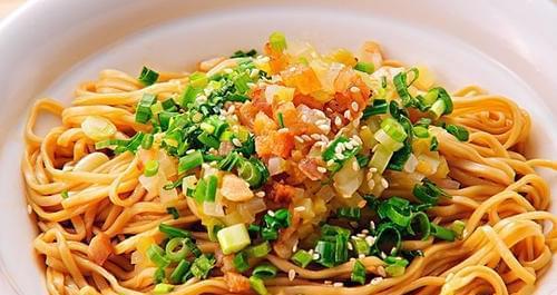三丝拌面，又香又美（家庭料理）