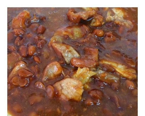 用肉炒大豆瓣，做一道家常美食（香酥可口）