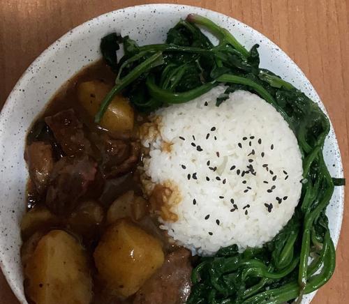 学会做日式咖喱汉堡饭（美味又营养）
