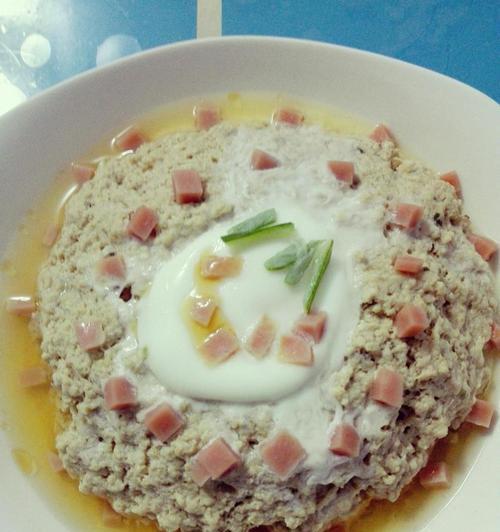 日本豆腐蒸蛋，美味又营养（简单易做的家常美食）