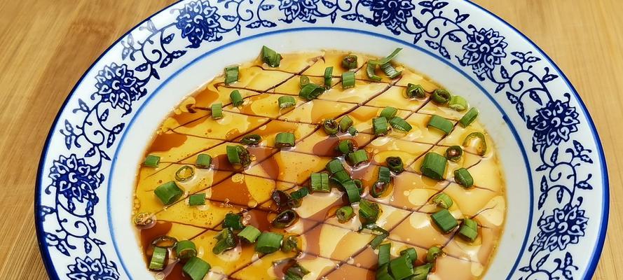 日本豆腐蒸蛋，美味又营养（简单易做的家常美食）