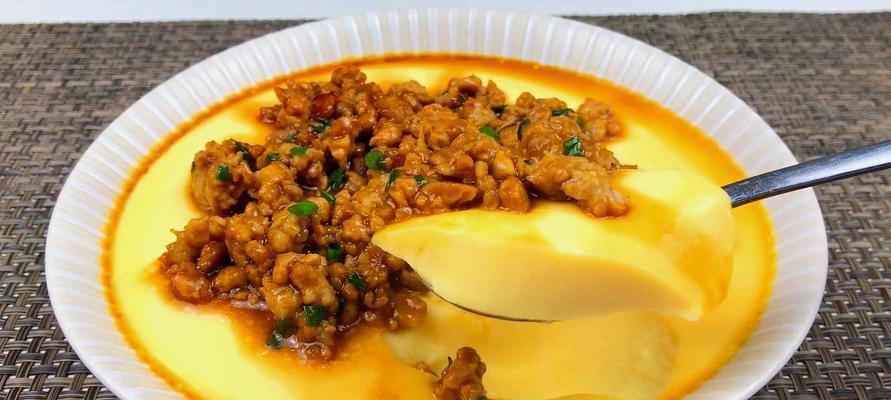 日本豆腐蒸蛋，美味又营养（简单易做的家常美食）