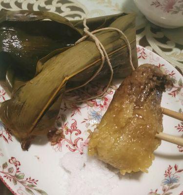 手把手教你制作甜粽红豆粽（口感香甜）