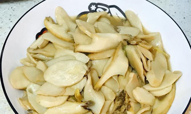 蒜香炒青葙杏鲍菇（健康美食）