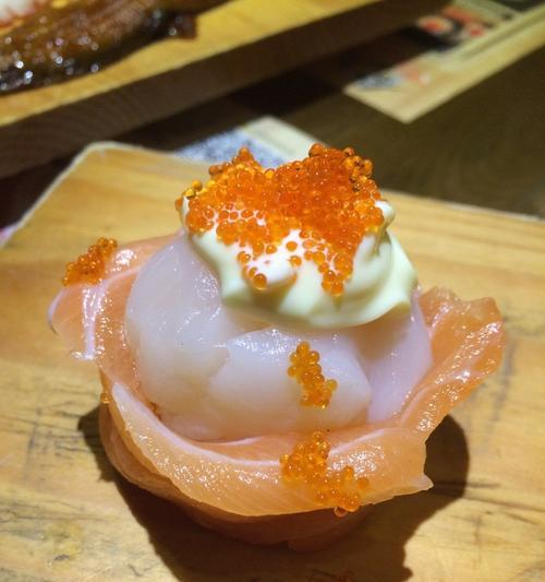 水滴寿司x三文鱼花之恋（创意美食探究）