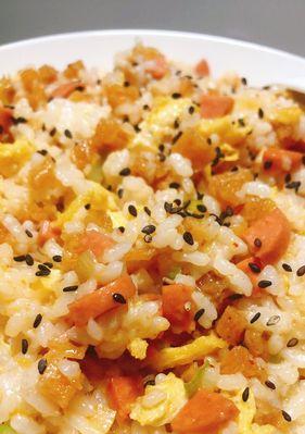 爽口柠檬炒饭的做法（清新口感）