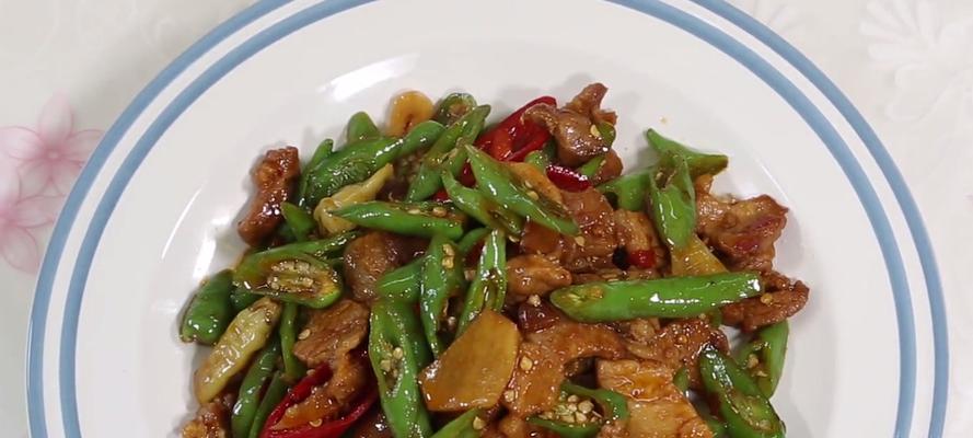 双蔬炒肉，健康又美味（以家常菜为例）