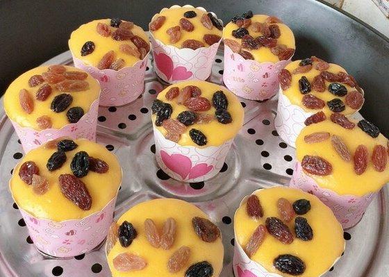 教你轻松制作双色南瓜枣花发糕（南瓜+枣子=营养与美味）