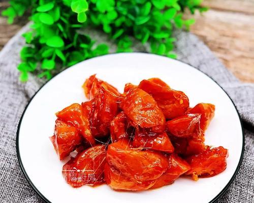 双色地瓜金牛角，美味营养的双色小点心（口感酥脆）