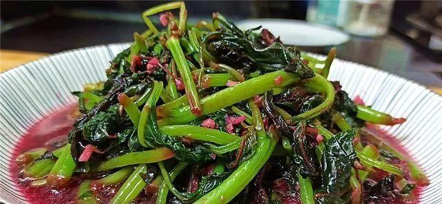 美味可口的汤米苋菜，让你健康又享受（用小绿叶汤米苋菜）