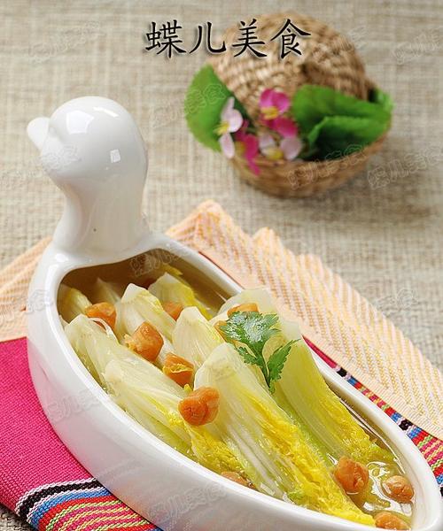 鲜美可口的汤花蛤娃娃菜（做法详解）