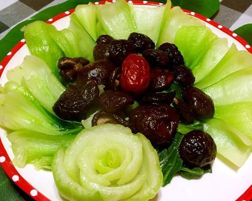 做一道上海青炒香菇，清爽美味不容错过（一次性学会做上海人最爱的青炒香菇）