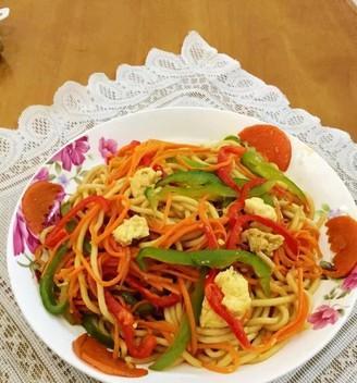 上海粗炒面的制作方法（传统上海味道）