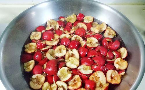夏日清凉小食——山楂蜜汁黄瓜条（以黄瓜为主角）