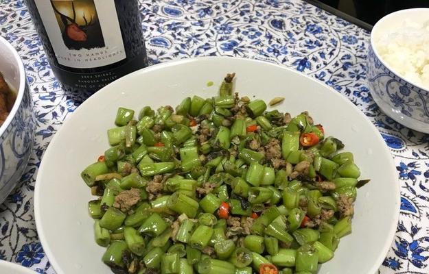 肉末四季豆的做法（美味家常菜）