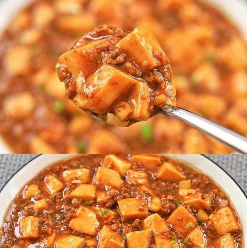 肉末焖豆腐的做法（用最简单的方法）