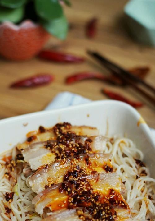 肉末凉拌面的制作方法（口感鲜美）