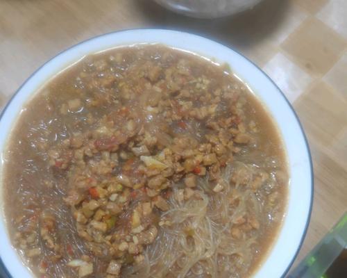 教你做出口感绝佳的肉末粉条，让你吃了还想再来一碗（教你做出口感绝佳的肉末粉条）